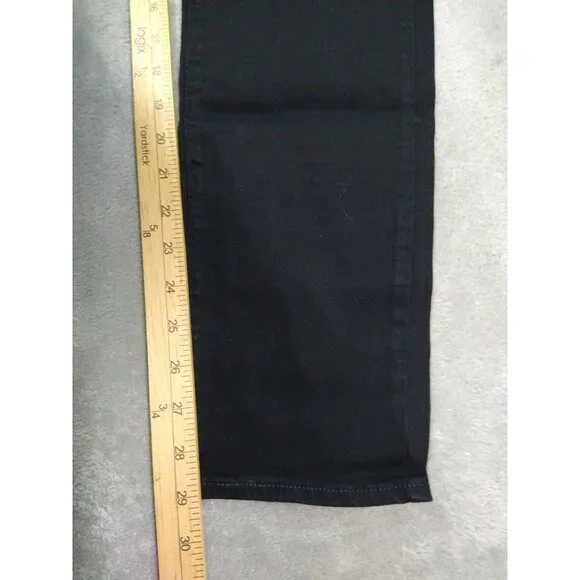 Levis 311 Jeans Womens 34x30 Black Denim Shaping Skinny Mid Rise Stretch - Picture 5 of 10